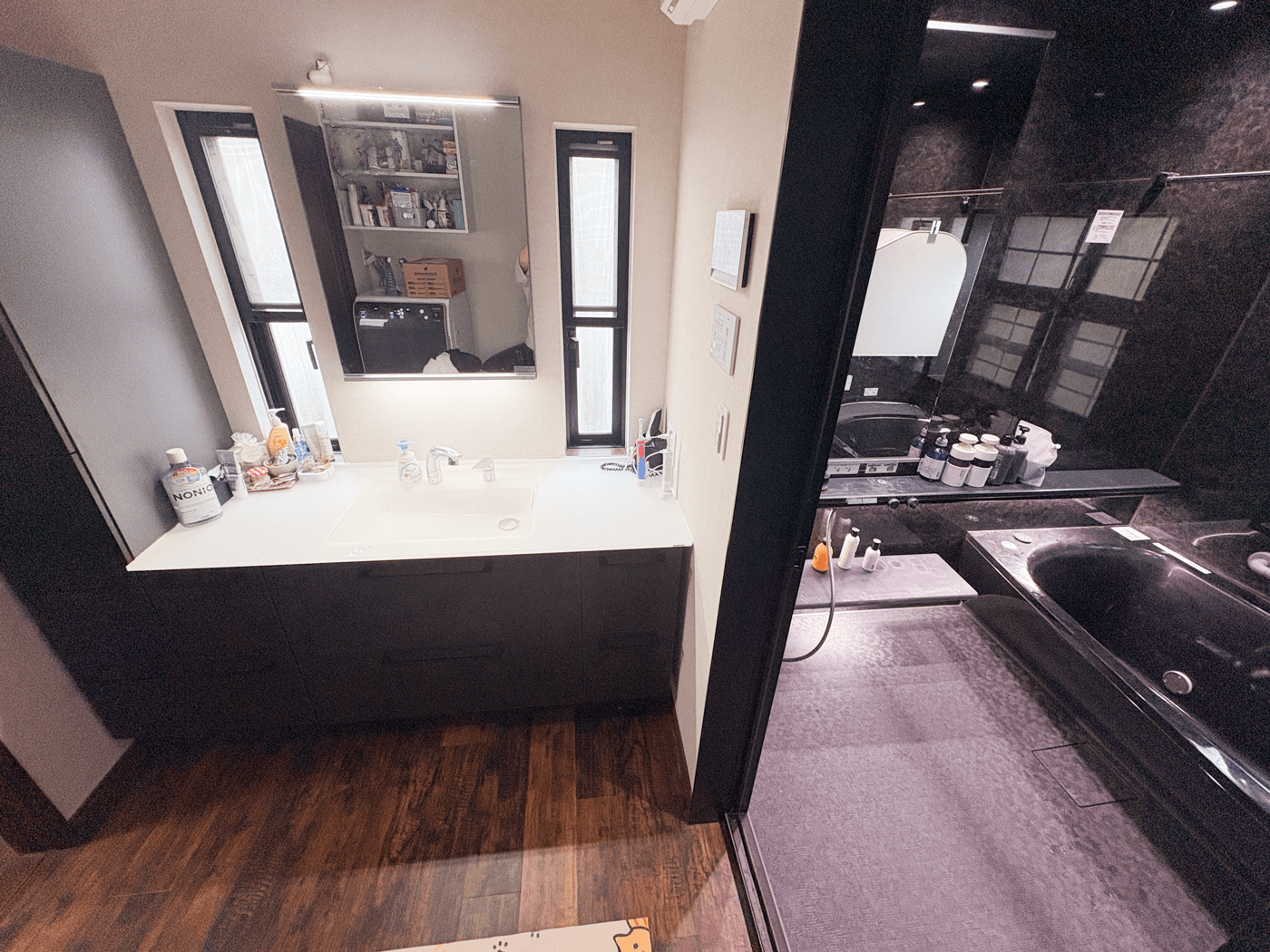 お客様の声1 お風呂、洗面台