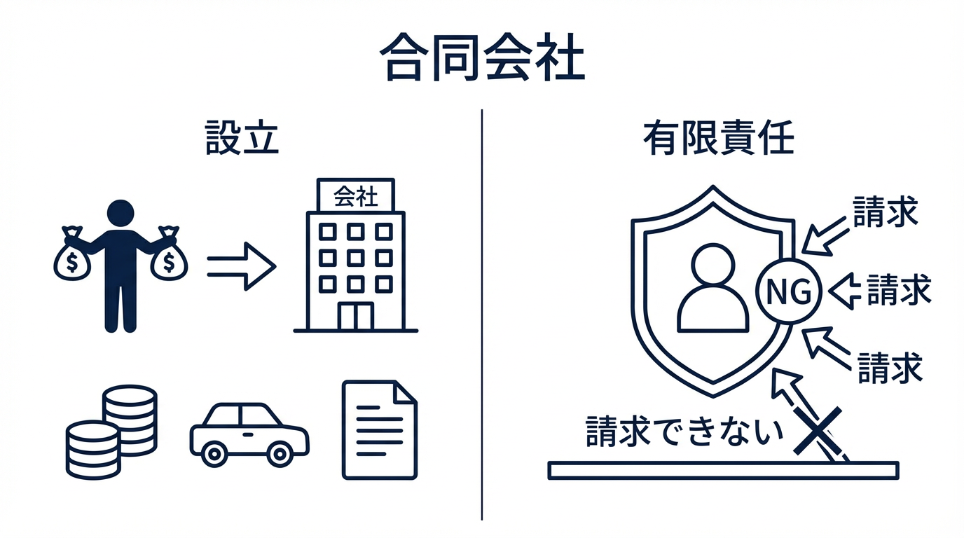 合同会社の設立・倒産