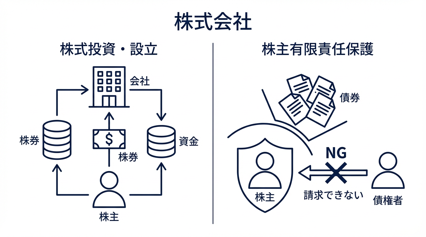 合資、合名会社の設立・倒産