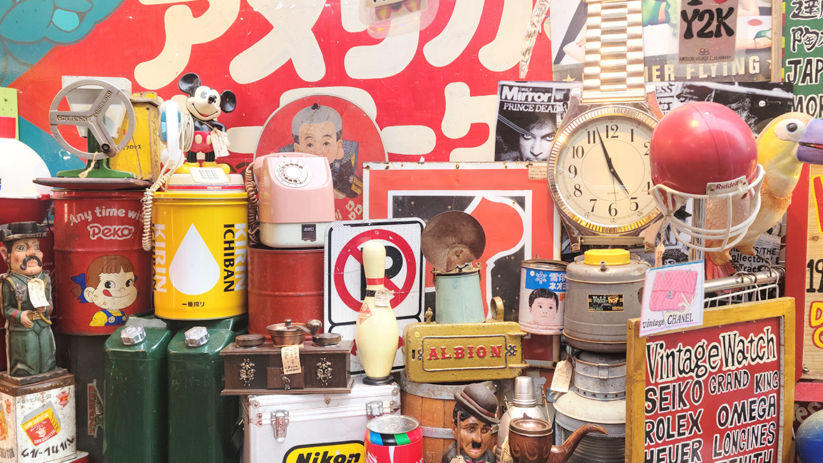 古物商許可商品たち