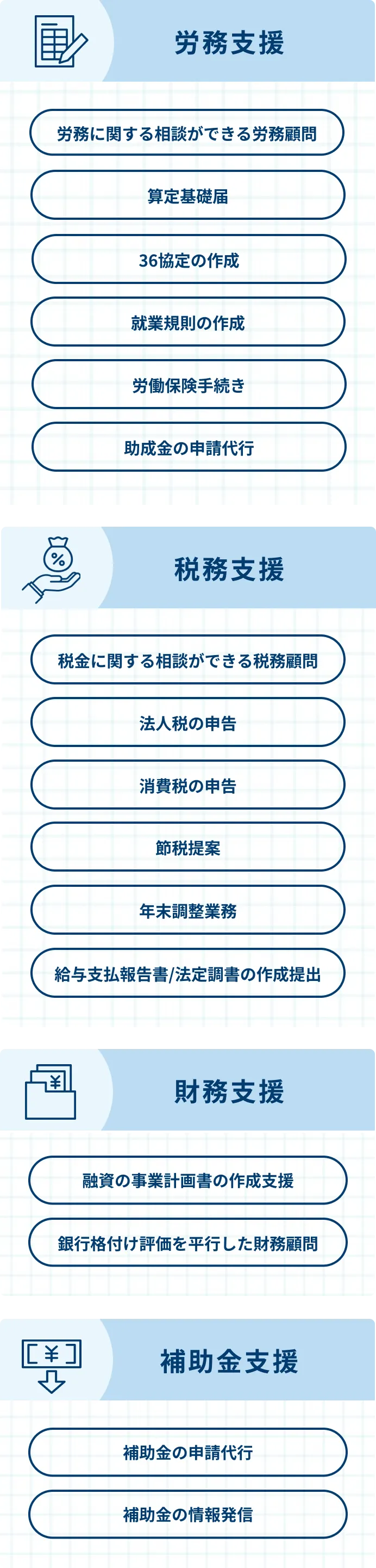 その他対応可能なサービス