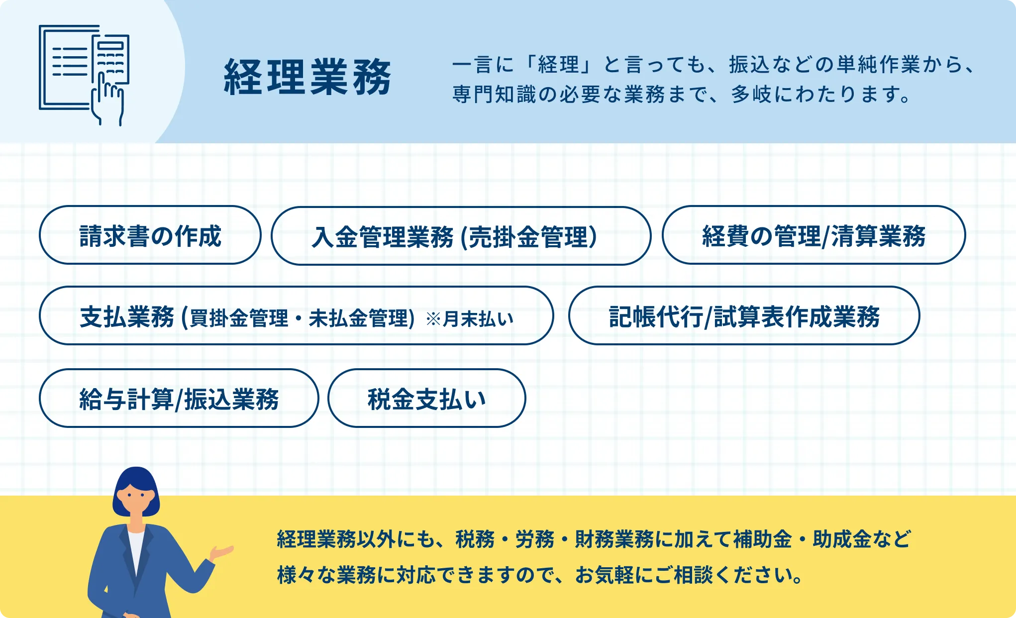 経理業務