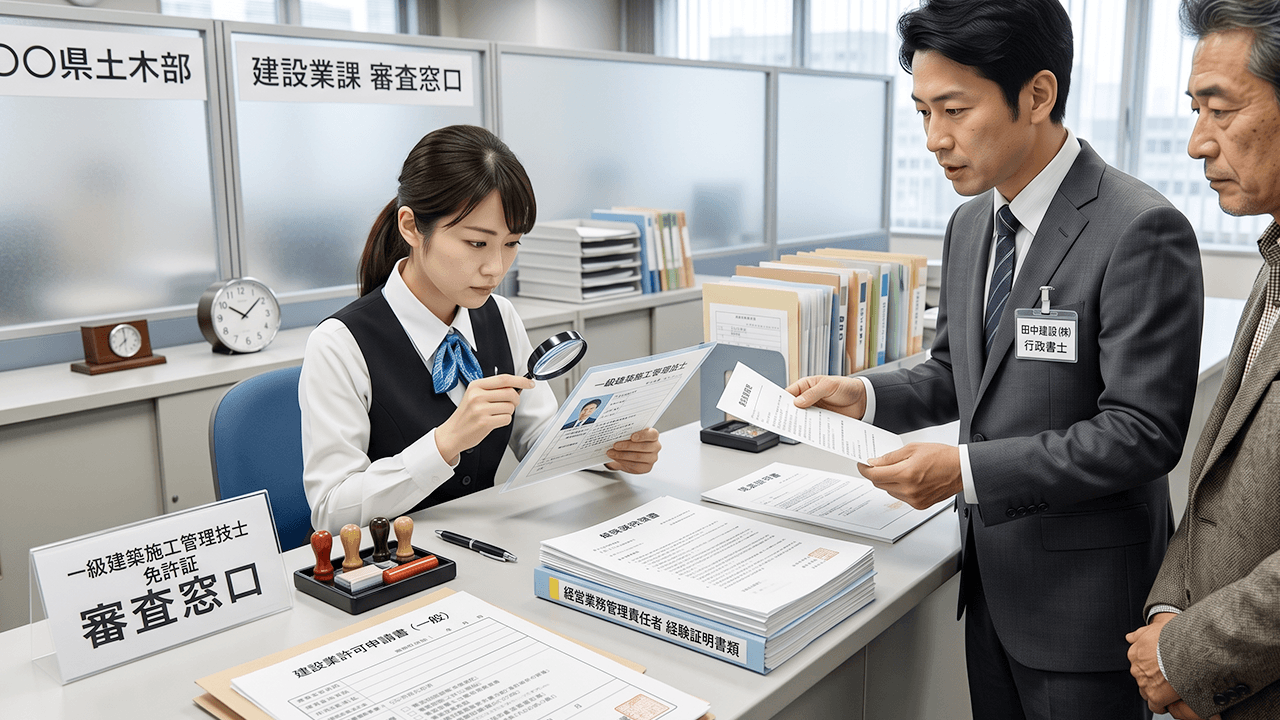 建設業許可申請の条件と要件とポイント