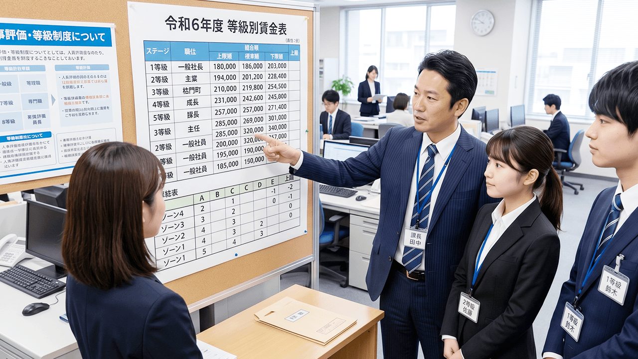 等級制度・賃金制度整備