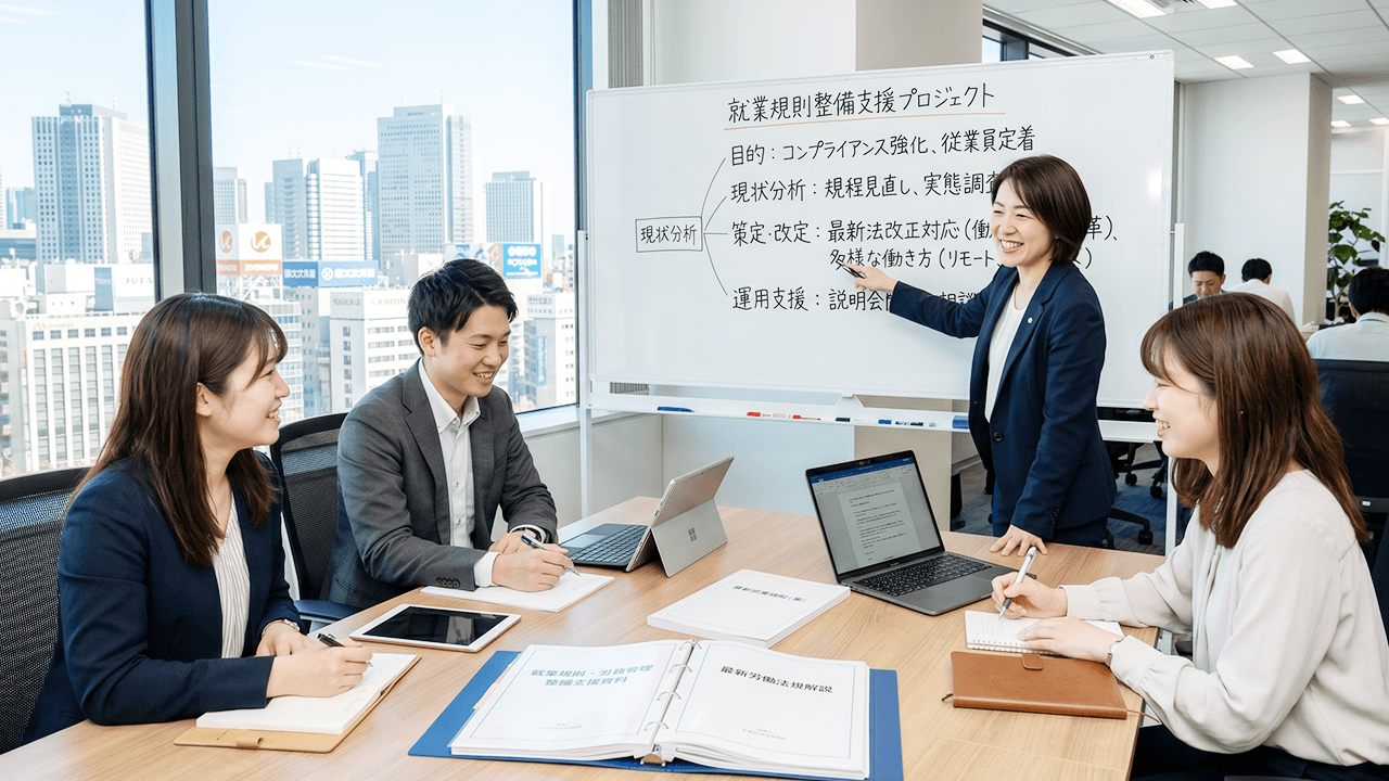 就業規則・労務管理整備支援