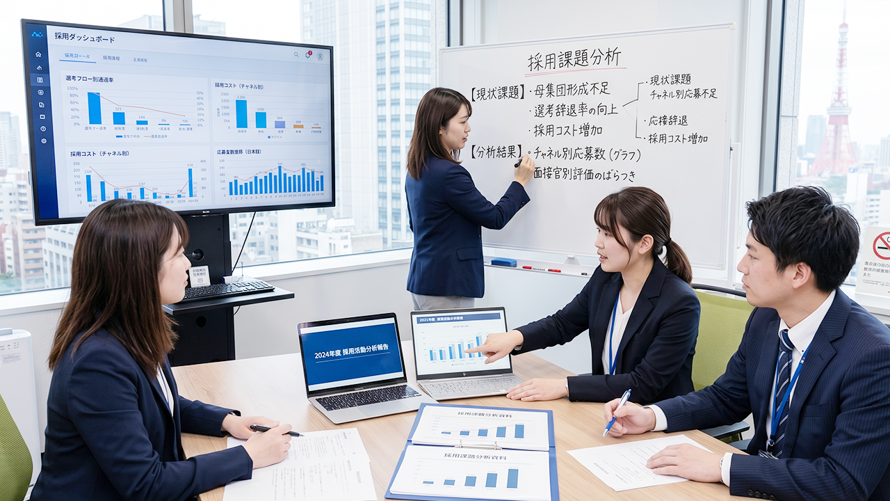採用課題分析