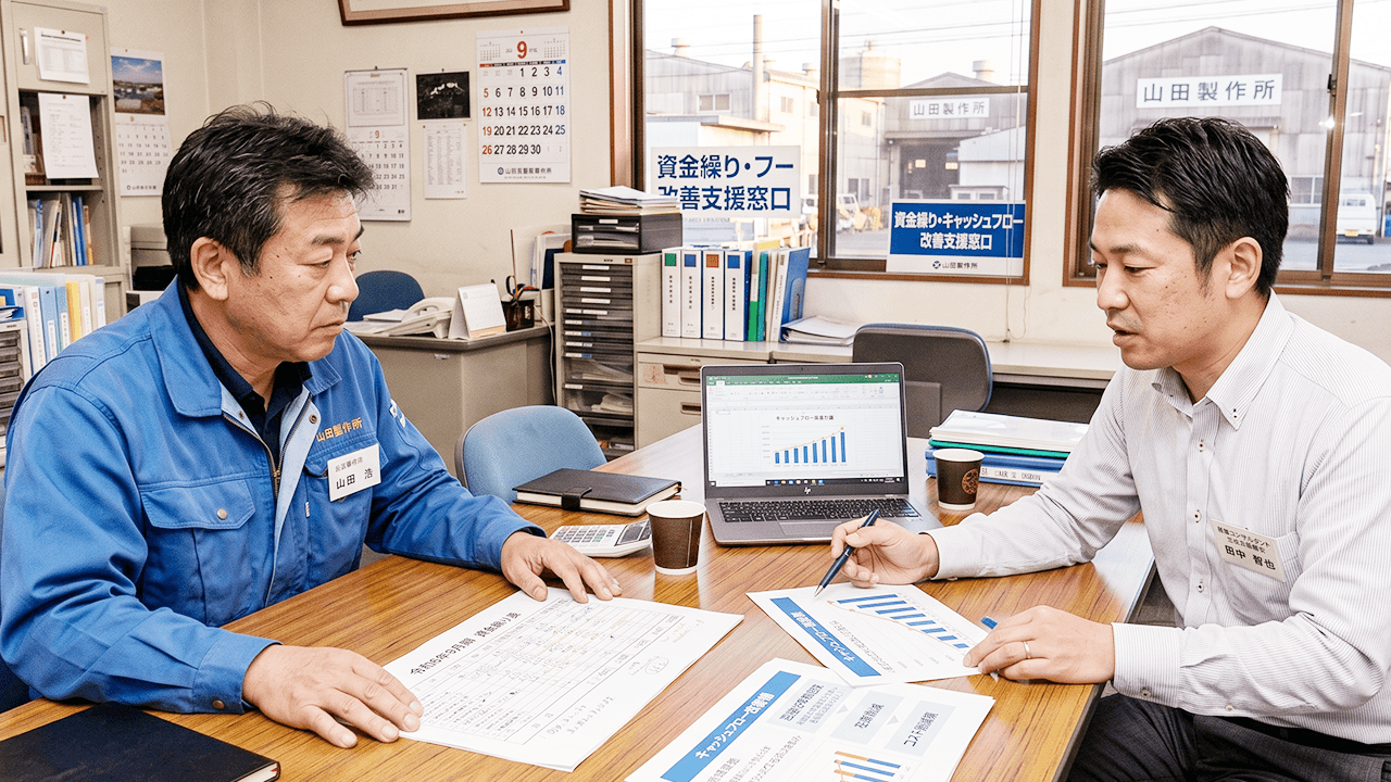 資金繰り・キャッシュフロー改善支援