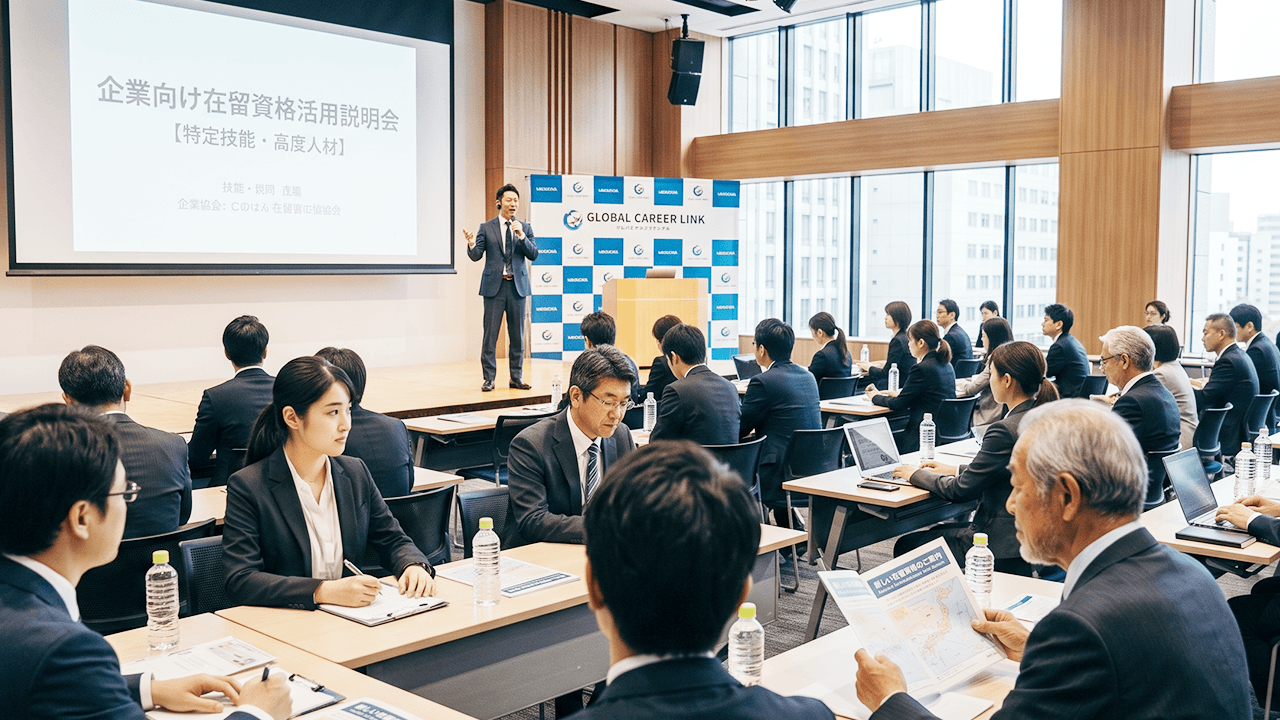 企業向け説明会の実施