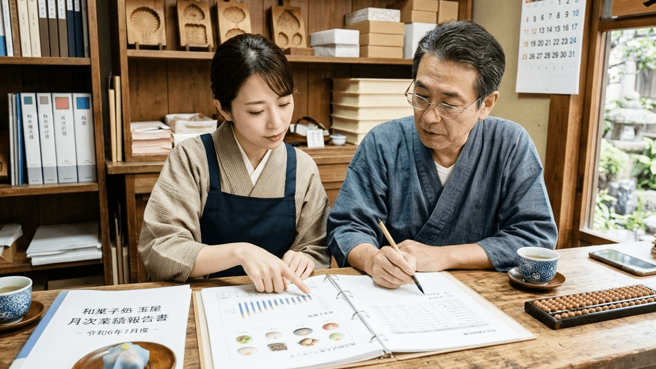 月次レポートのご提供