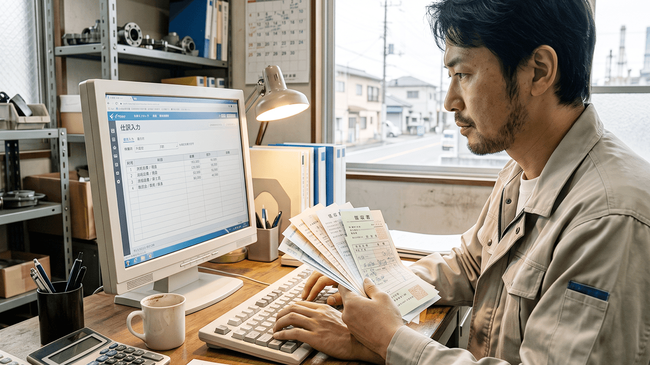 仕訳入力