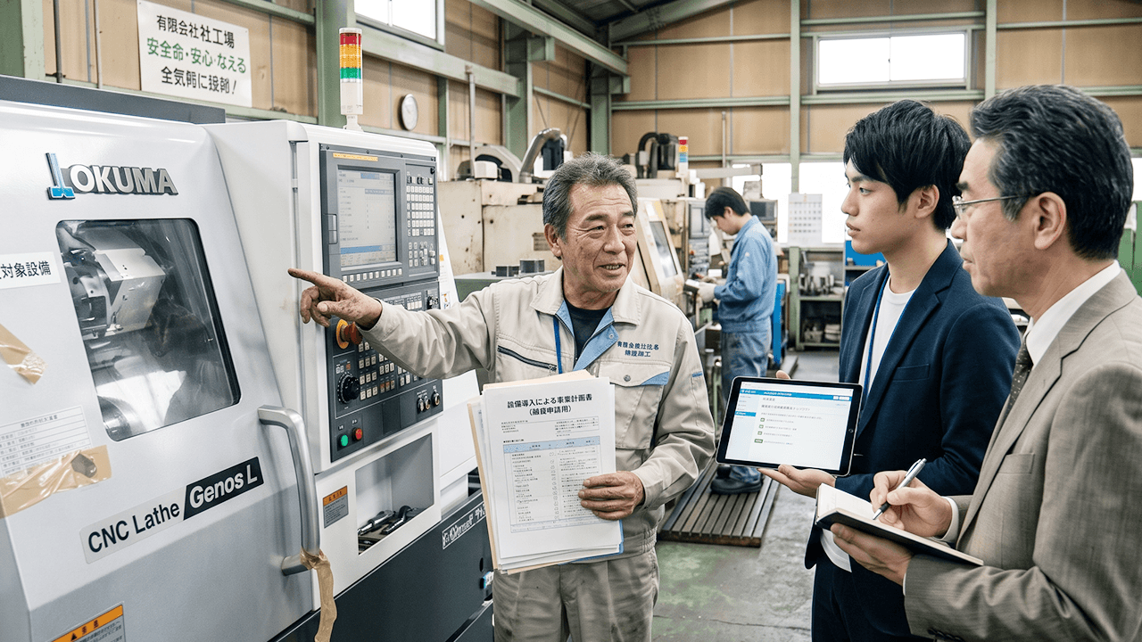 補助金・融資申請への活用