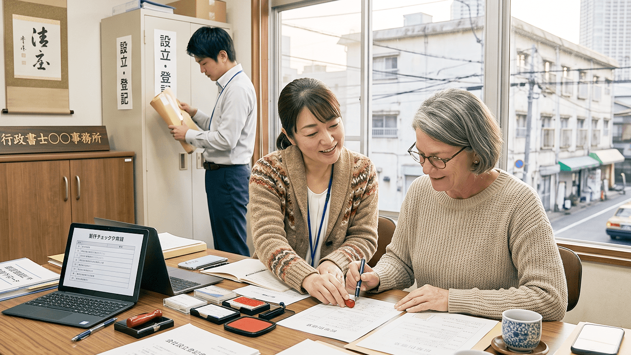 会社設立手続き