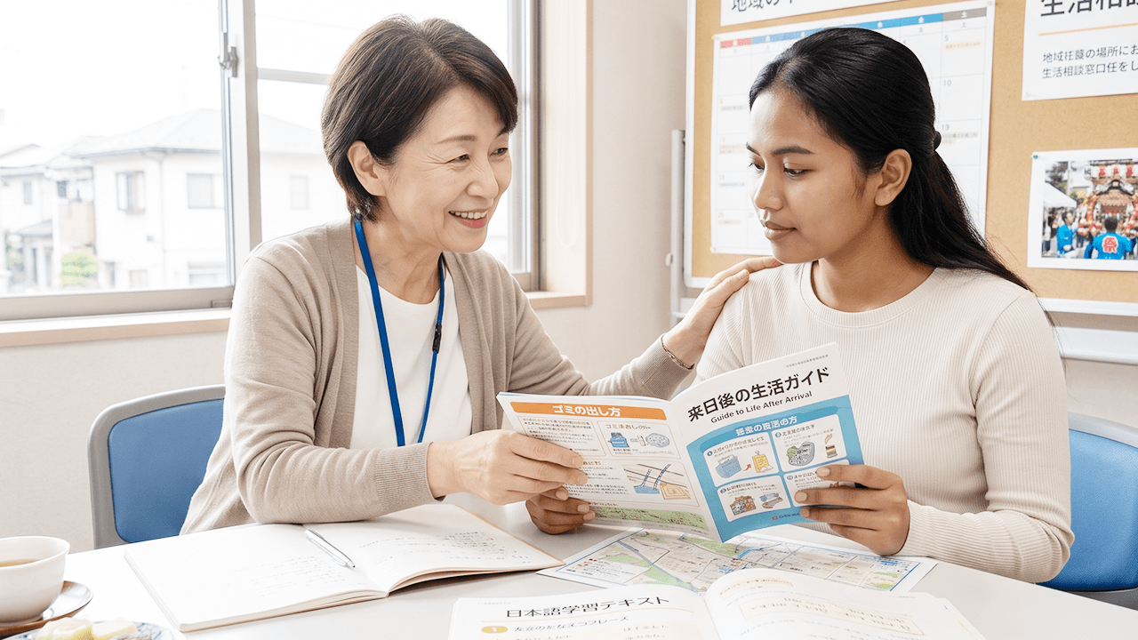 来日後のフォロー