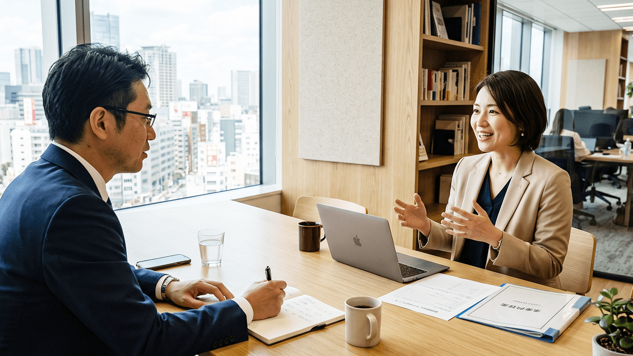 会社形態・事業内容のヒアリング