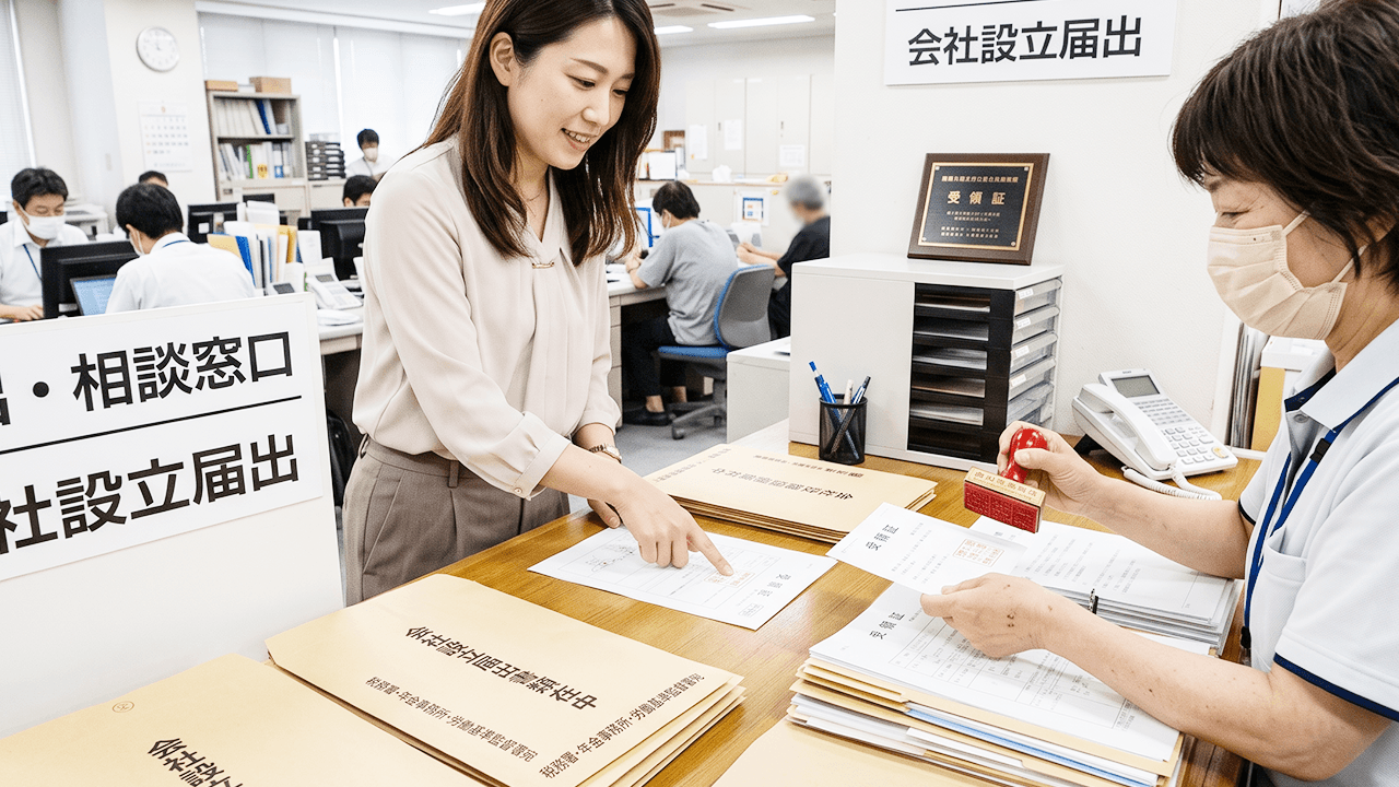 設立後の届出