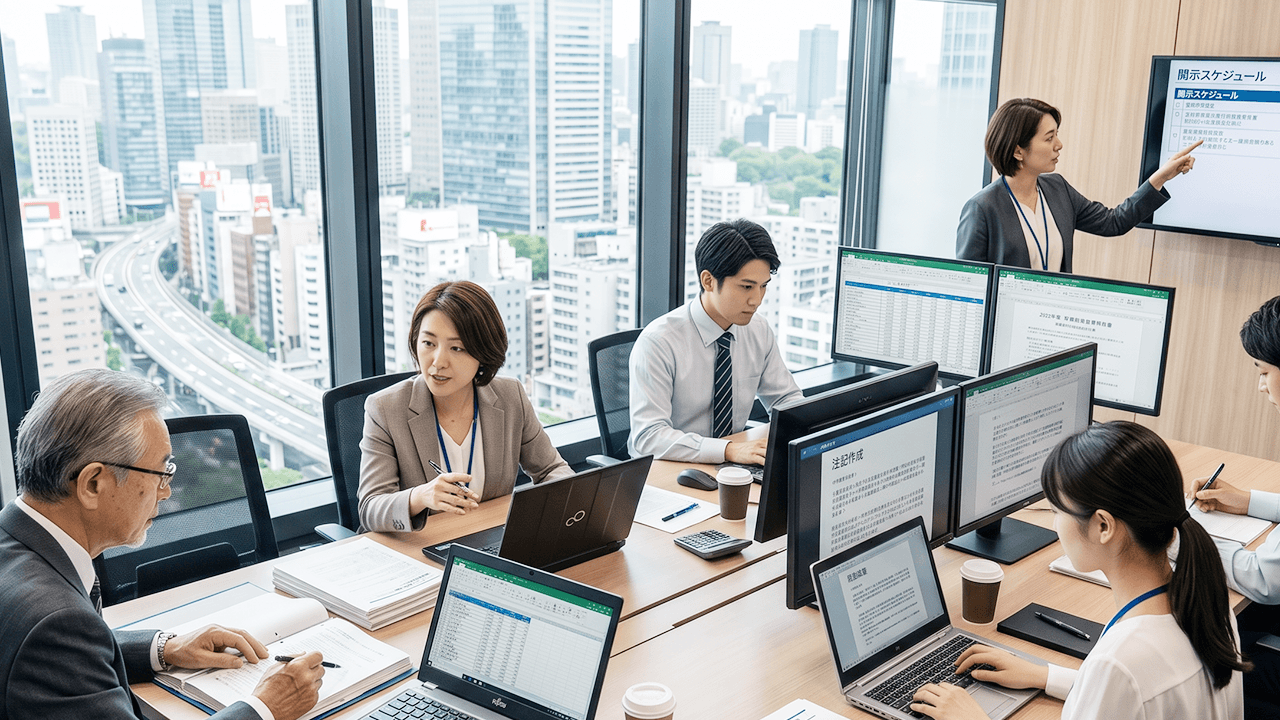 開示資料の作成支援