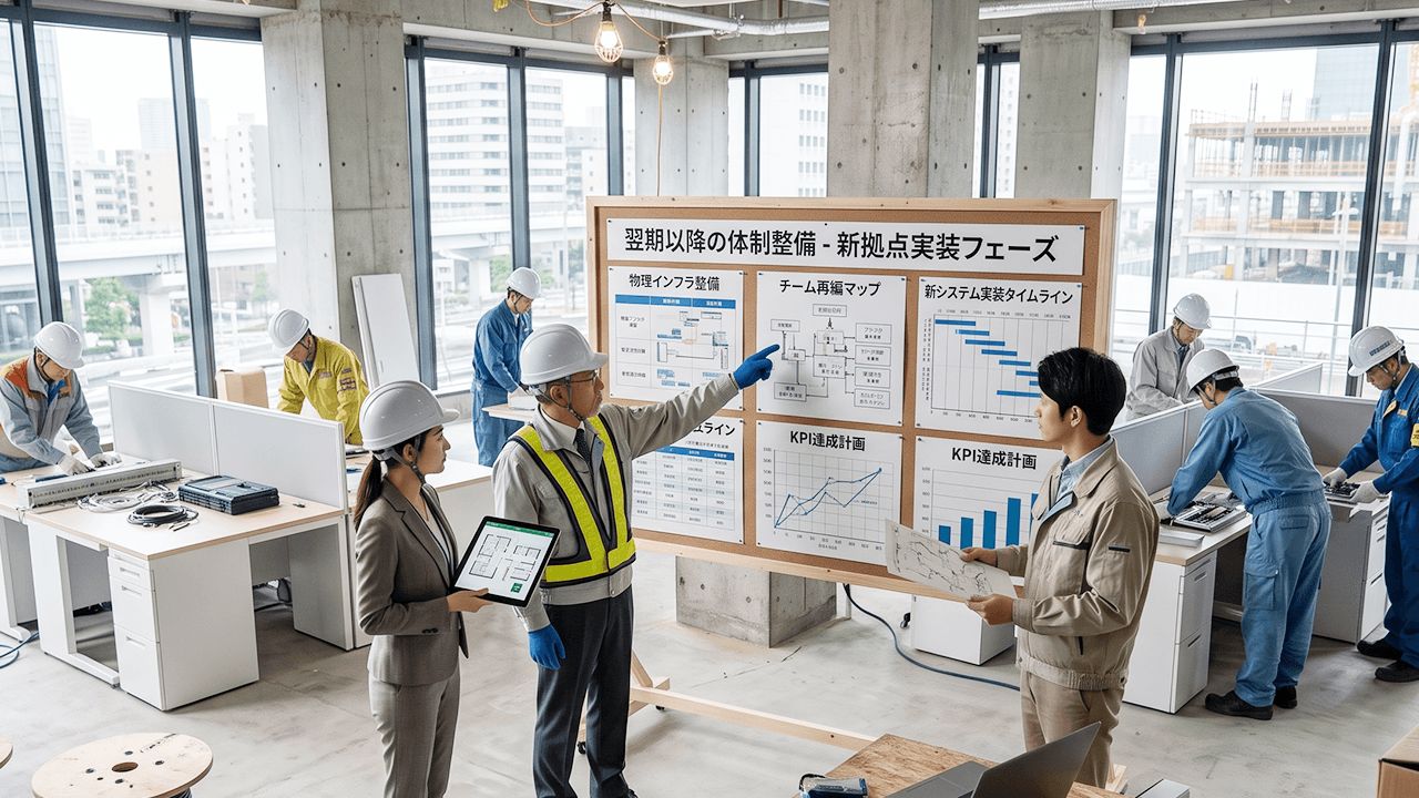 翌期以降の体制整備