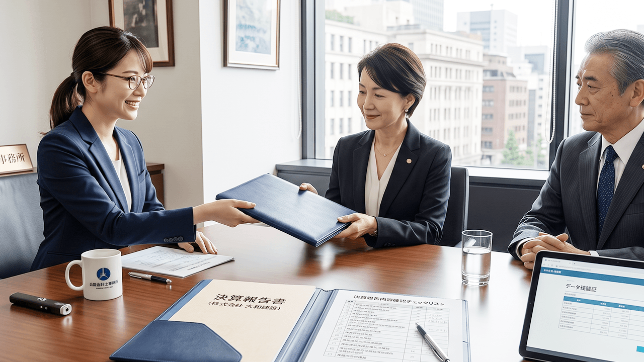 決算報告書類の作成