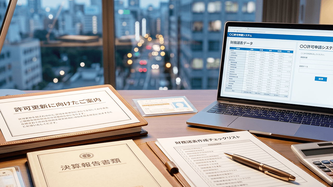 許可更新に向けたご案内