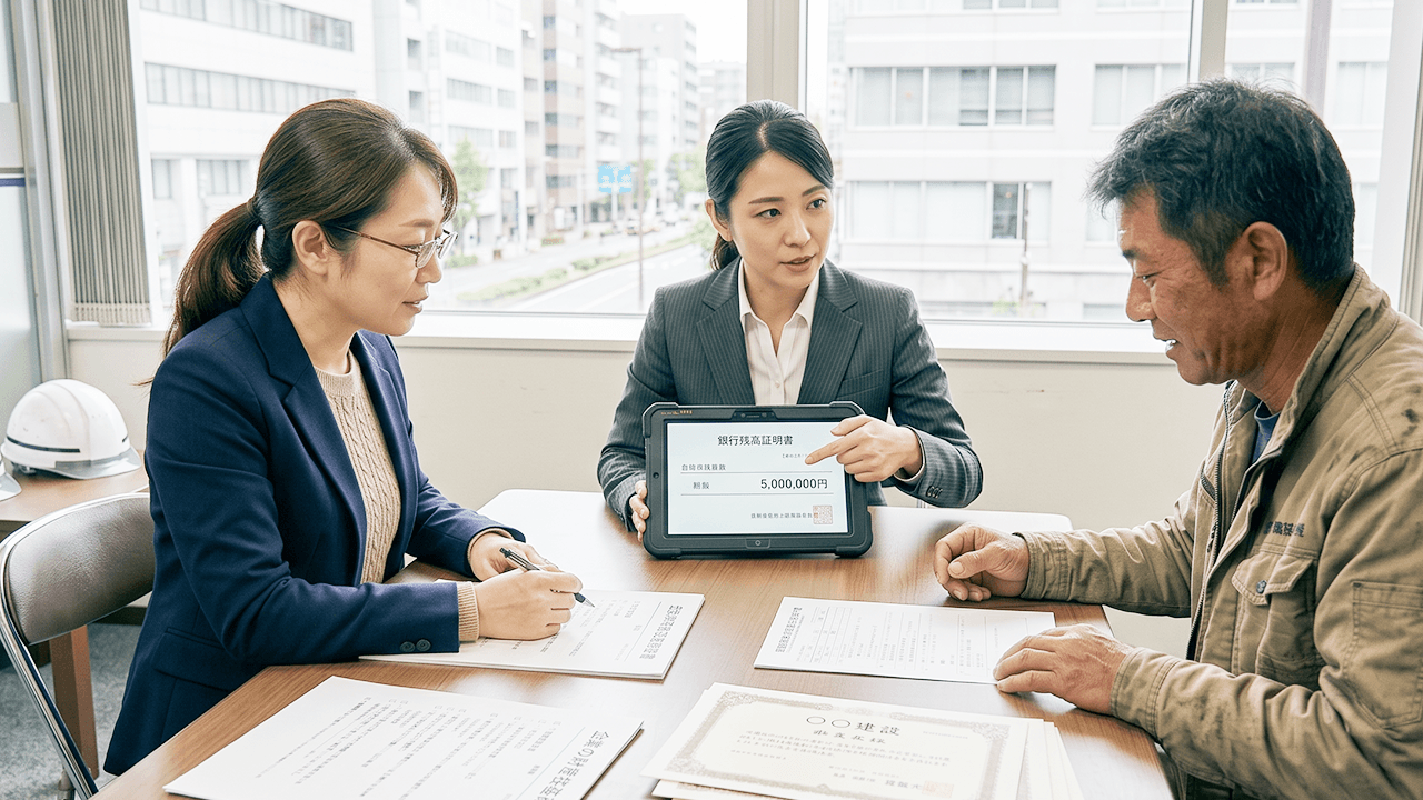 財産的基礎の確認