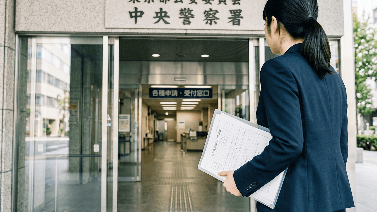 警察署への申請