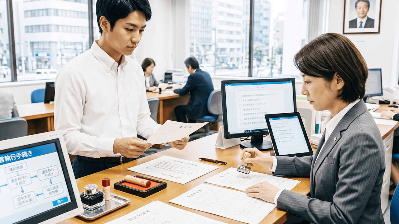 以降の手続きへの連携