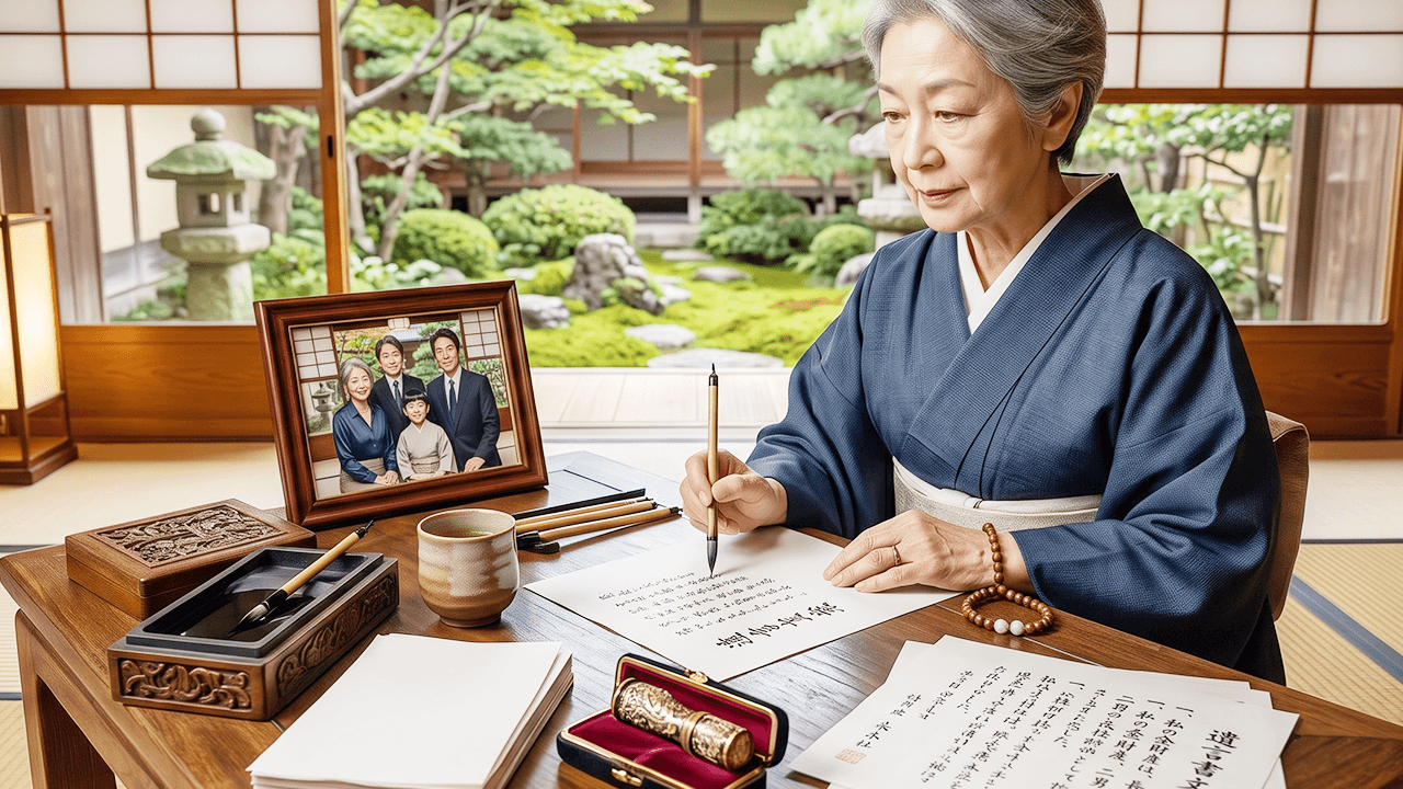 遺言書文案の作成