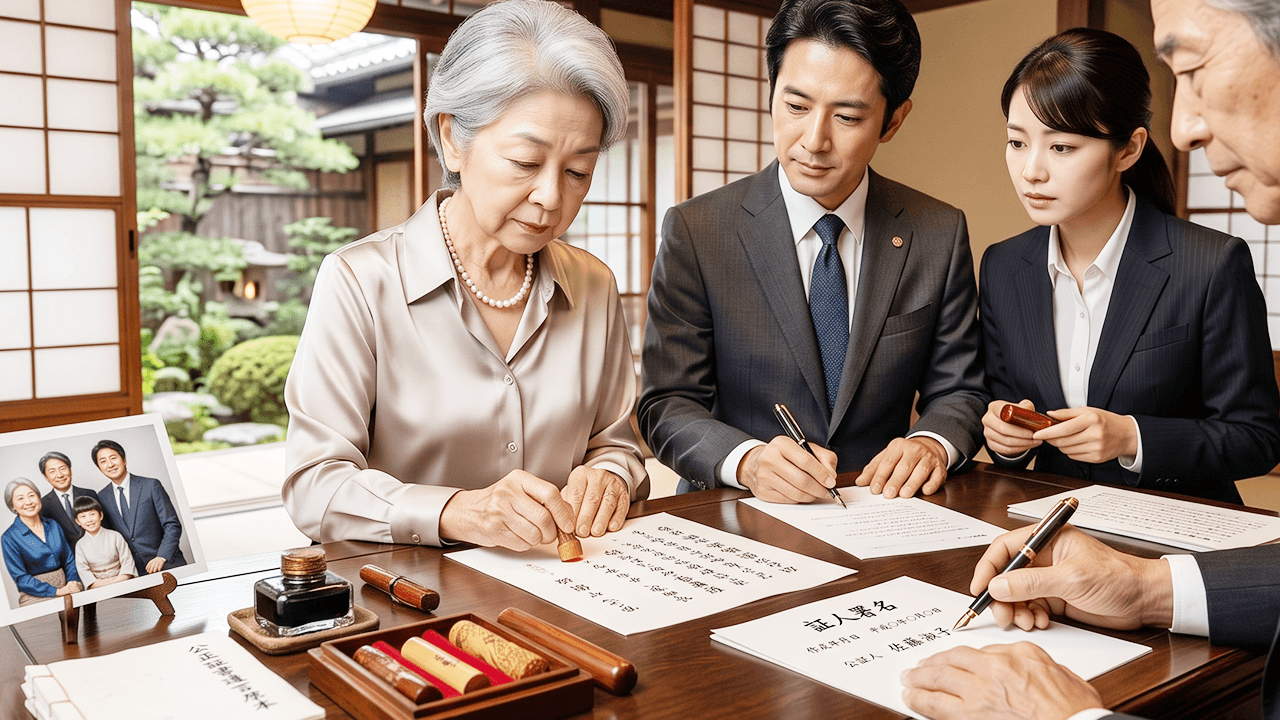 公正証書遺言の作成サポート