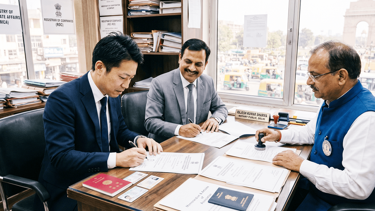 現地法人設立・会社登記（クレイマン対応）