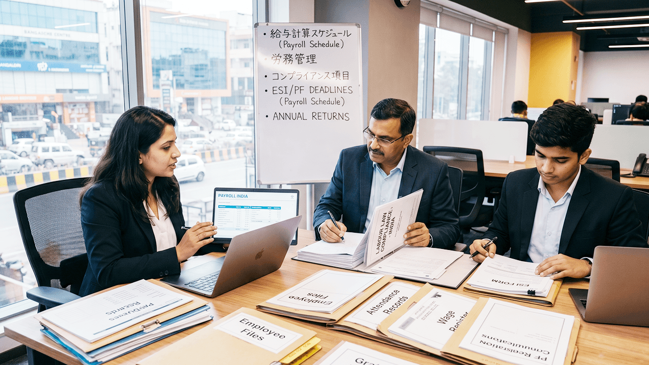 人事・給与計算・労務管理（社労士連携）