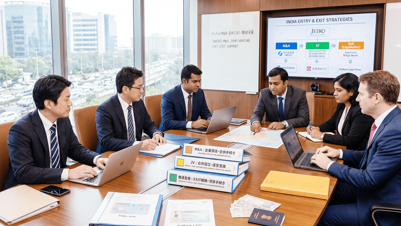 M&A・合弁（JV）・撤退支援