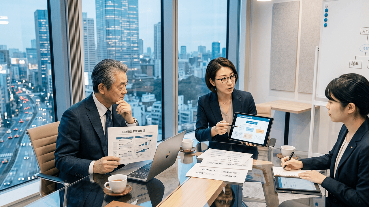 進出形態のご相談