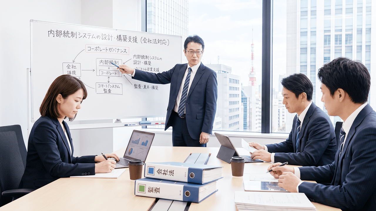 内部統制システムの設計・構築支援（会社法対応）
