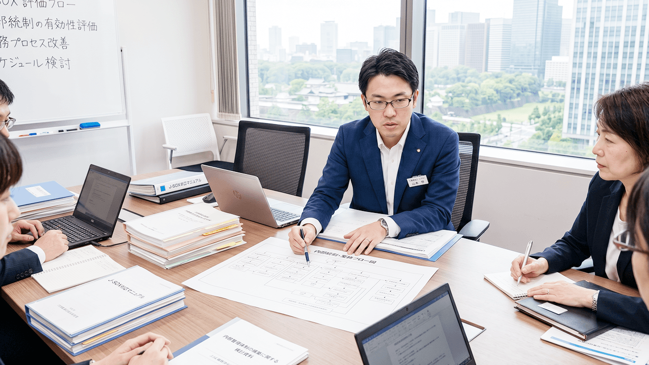 内部統制（J-SOX）・内部管理体制の構築（会計士）