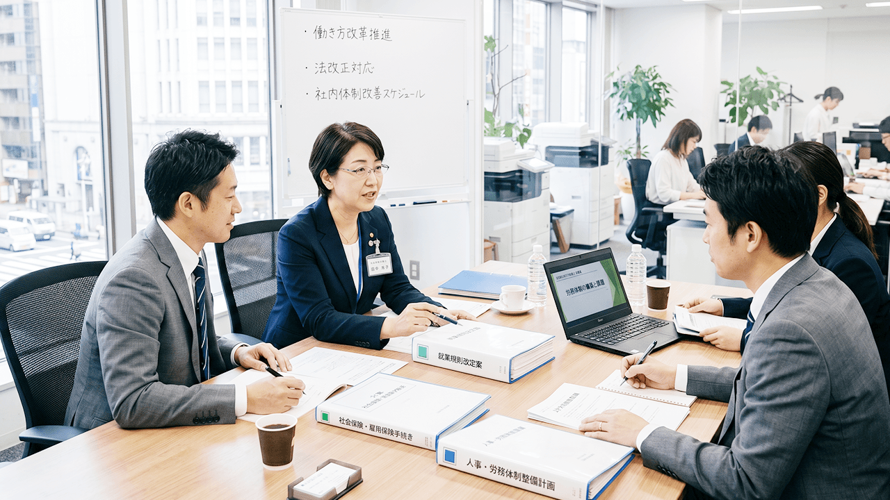 労務・人事体制の整備（社労士）