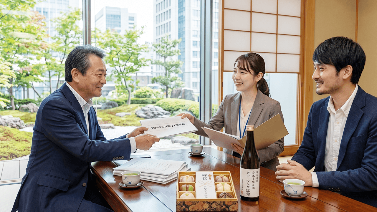 クロージング後の対応