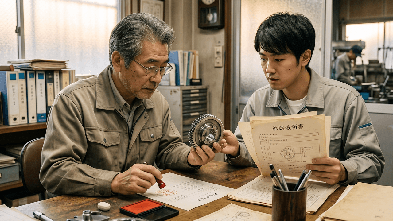 承認依頼・承認