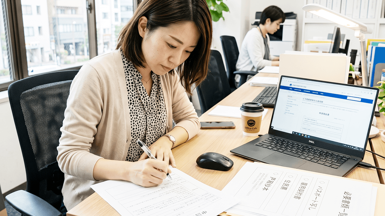 申請理由書・必要書類の作成