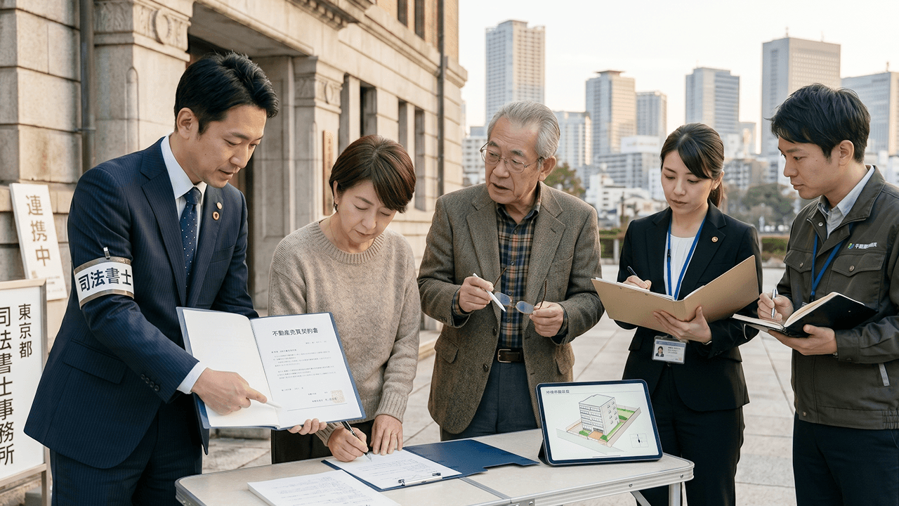 取引手続きと専門家連携