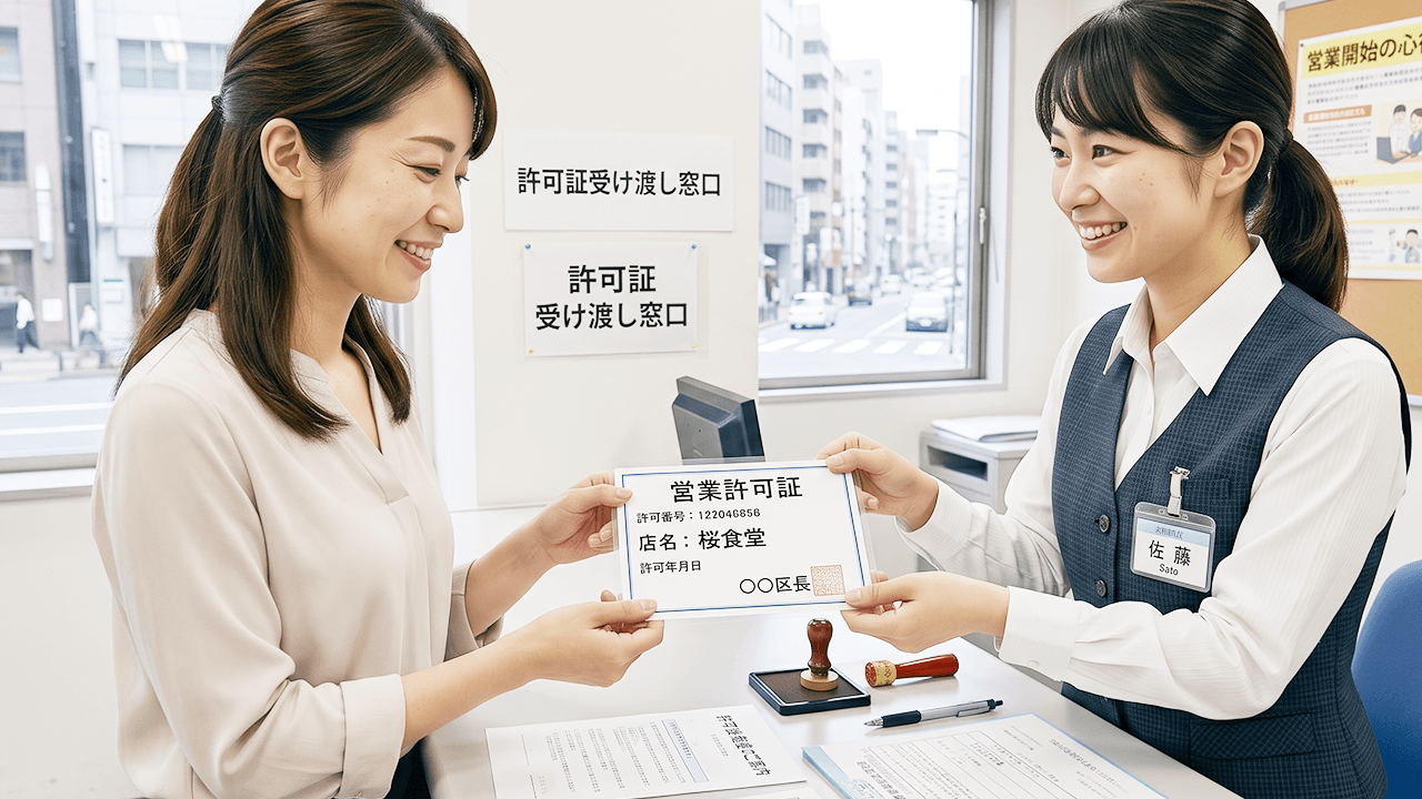 許可後の手続き