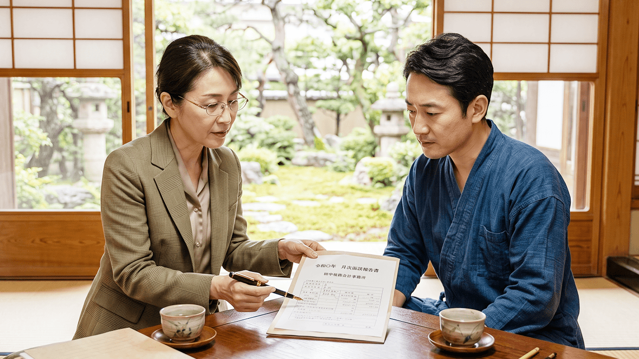 月次面談・税務相談