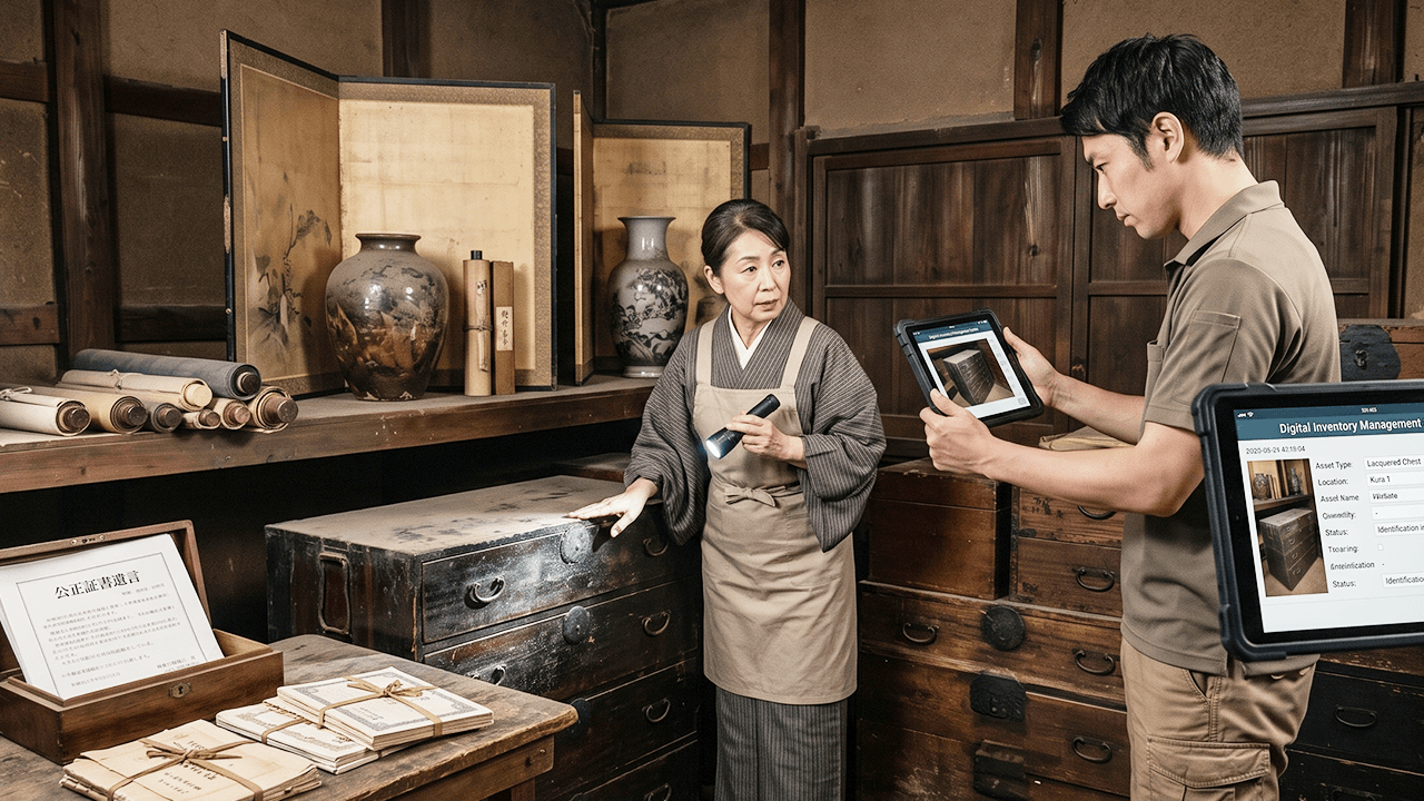 遺言書の確認・財産目録の作成