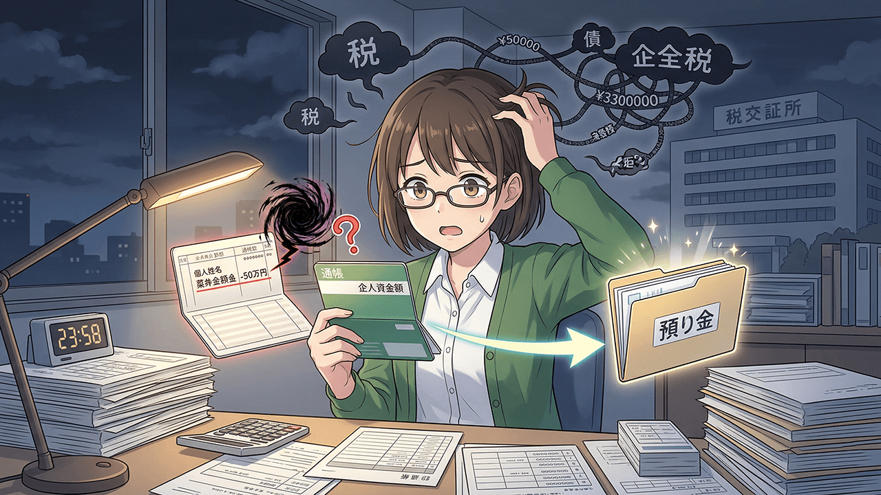 【経理の落とし穴】法人口座に個人の入金！？「預り金」の正しい処理と莫大な法人税を防ぐ8つの鉄則
