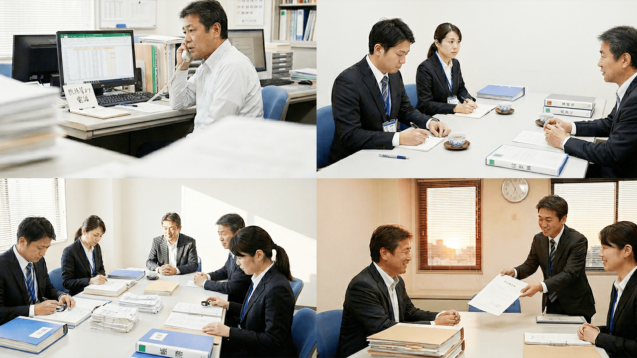 税務調査が入るとどうなる？事前通知から終了までの流れ