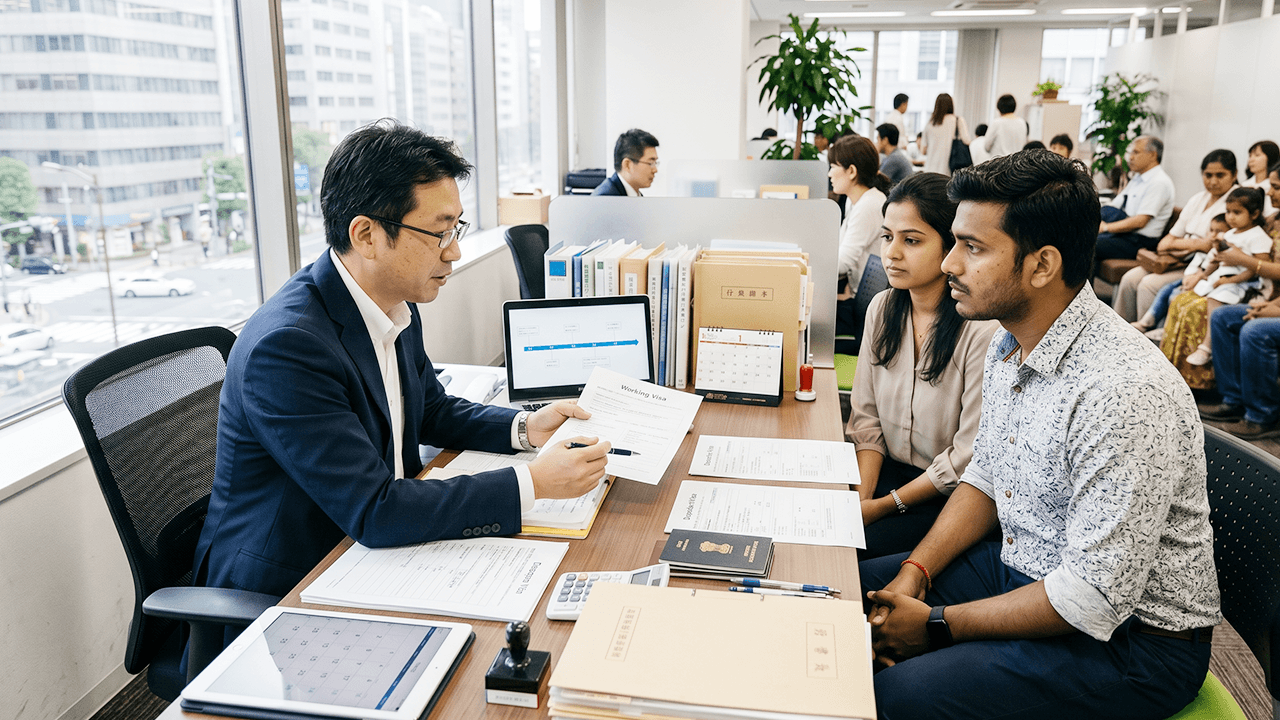 就労ビザ・在留資格・移民関連の申請期間|外国人採用や家族帯同で変わるポイント