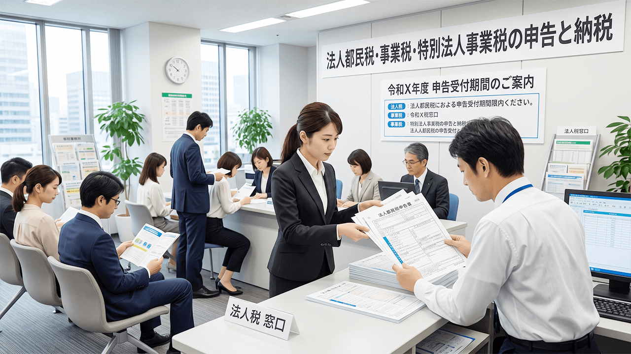 法人都民税 修正申告と更正の請求の基本的な違い