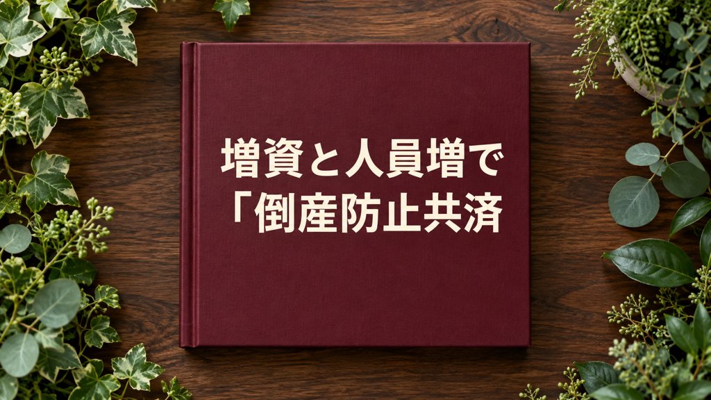 【経営リスク管理】増資と人員増で「倒産防止共済」は強制解約！？企業成長の壁を越える継続ルールと再加入不可の罠