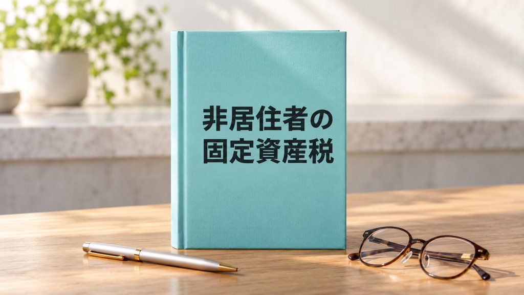 非居住者の固定資産税と納税管理人の選び方【税理士無料相談】