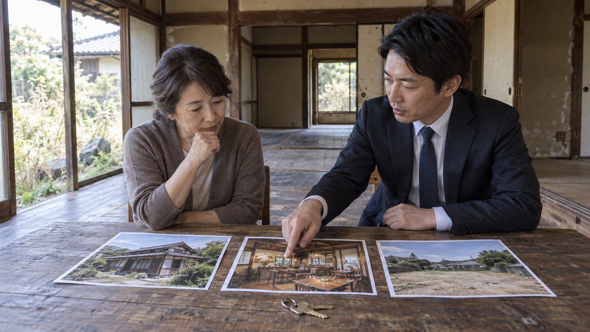 空き家活用における選択肢の比較