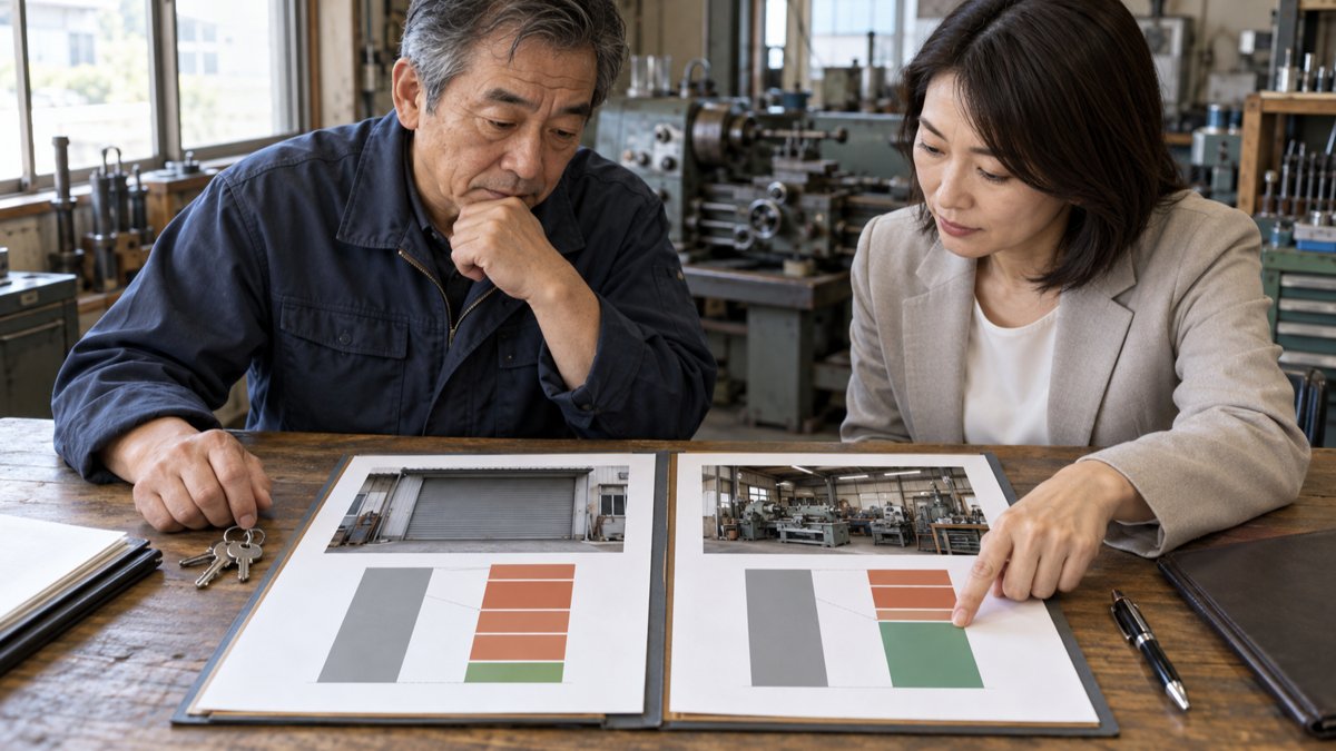 廃業と、M&Aの、手取りの比較（想定）